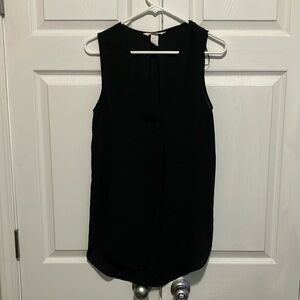 Elegant Black Sleeveless Top